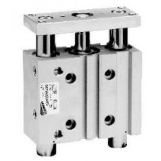 Camozzi Guided cylinders Series QC QCT2A025A030 QCT - total length (L3), projection (B) and columns Ø (C)